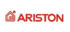 Ariston Logo and a link to their range of Kitchen Appliances